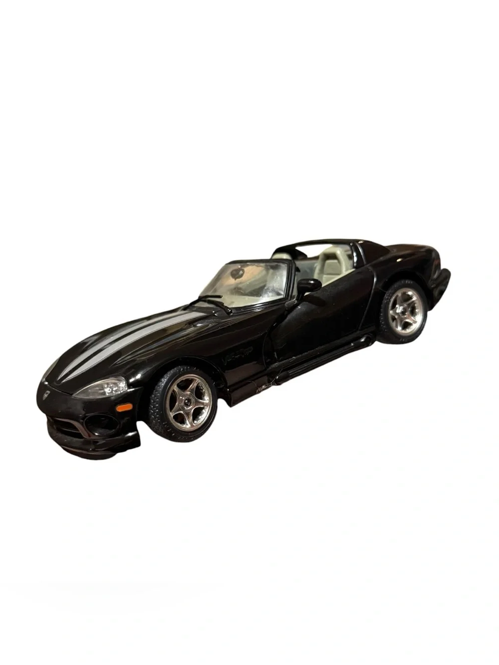 Bburago Dodge Viper RT/10 Italy Black Die Cast Car 1:24